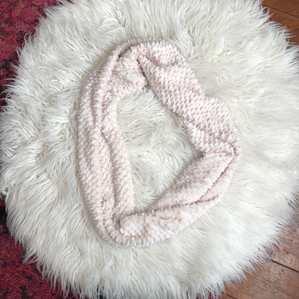Cream infinity scarf